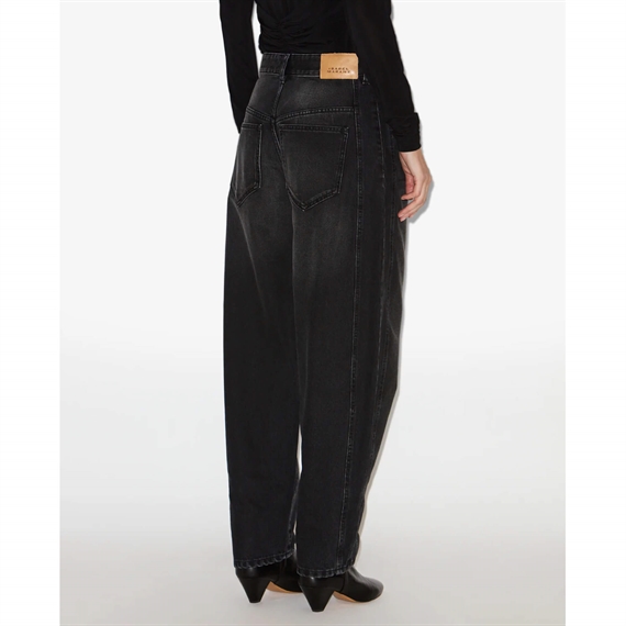 Isabel Marant Oriane Jeans, Faded Black